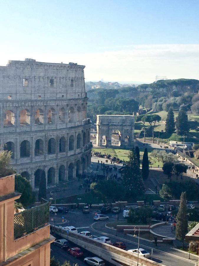 Superattico Sul Colosseo Рим Экстерьер фото